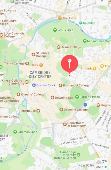 King'S Central Cambridge Apartment Bagian luar foto
